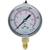 Glyzerinmanometer AG, Anschluss unten