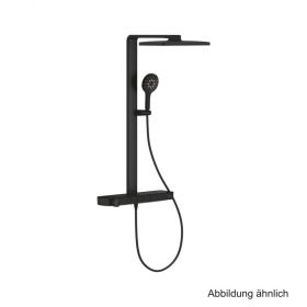 GROHE RSH Aqua Pure THM-Duschsystem KB 8,7l eckig phantom black, 100961KF00