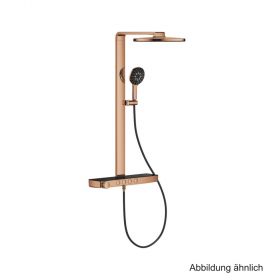 GROHE RSH Aqua Pure THM-Duschsystem Kopfbrause 8,7l rund warm sunset