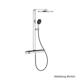 GROHE RSH Aqua Pure THM-Duschsystem Kopfbr. 8,7l rund schwarz/chrom