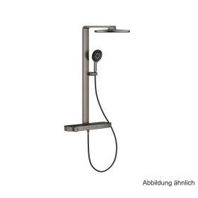 GROHE RSH Aqua Pure THM-Duschsystem KB 15 l rund hard graphite geb.101680AL00