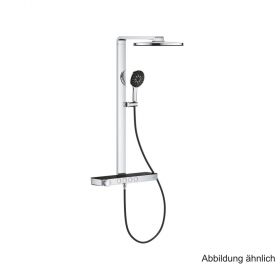 GROHE RSH Aqua Pure THM-Duschsystem KB 15 l rund schwarz/chrom, 101680KI00