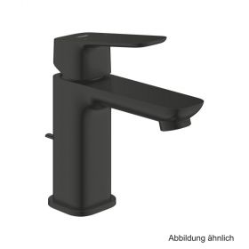 GROHE Cubeo EH-Waschtischbatt. S-Size Zugstangen-Ablaufgarn. matt black