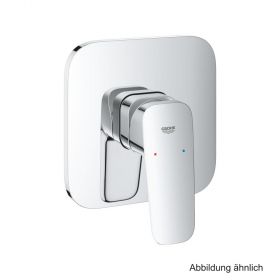 GROHE Cubeo EH-Brausebatterie Fertigmontageset für 35604 chrom, 1017770000