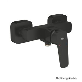 GROHE Cubeo EH-Brausebatterie Wandmontage matt black, 1018242430