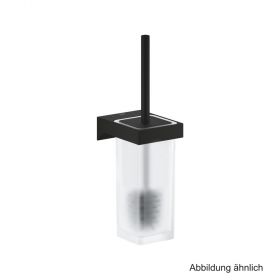 GROHE Selection Cube WC-Bürstengarnitur Glas, Metall Wandm. phantom black