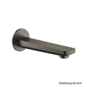 GROHE Lineare Wanneneinlauf Wandmontage hard graphite gebürstet, 13383AL1