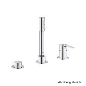 GROHE Lineare 3-Loch-EH-Wannenkombination chrom, 19965001