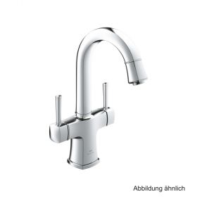 GROHE Grandera 2-Griff-WT-Batterie schwenkbarer Auslauf chrom, 20666000