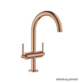 GROHE Atrio WT-Einlochbatterie DN15 L-Size Hebelgriff warm sunset, 21145DA0