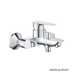 GROHE BauEdge EH-Wannenbatterie Wandmontage eigensicher chrom, 23604001