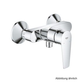 GROHE BauEdge EH-Brausebatterie Wandmontage eigensicher chrom, 23635001