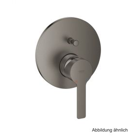 GROHE Lineare EH-Wannenbatt. FMS für 35604 hard graphite gebürstet, 24064AL1