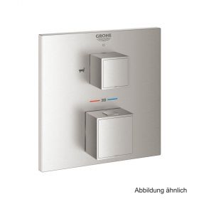 GROHE Grohtherm Cube THM-Wannenbatterie FMS für 35604 2-W-Umst. supersteel