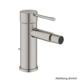 GROHE Essence EH-Bidetbatterie mit Zugst.-Ablaufgrt. supersteel, 24178DC1