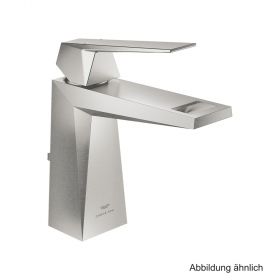 GROHE Allure Brilliant EH-WT-Batterie Zugst.-Ablaufgarnitur supersteel