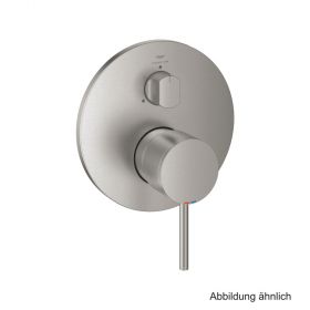 GROHE Atrio Einhandbatterie FMS für 3-Wege Umstellung supersteel, 24356DC0