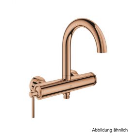 GROHE Atrio Einhand-Wannenbatterie Wandmontage warm sunset, 24367DA0