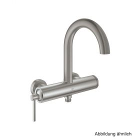 GROHE Atrio Einhand-Wannenbatterie Wandmontage supersteel, 24367DC0