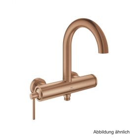 GROHE Atrio Einhand-Wannenbatterie Wandmontage warm sunset gebürs., 24367DL0