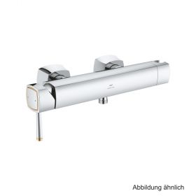 GROHE Grandera Einhand-Brausebatterie Wandmontage chrom/gold, 24373IG0