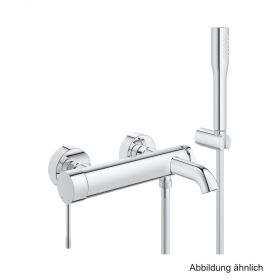 GROHE Essence EH-Wannenbatterie mit Brausegarnitur chrom, 25249001