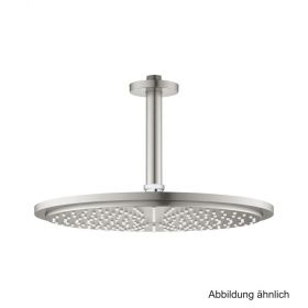 GROHE Rainshower Cosm. 310 Kopfbrauseset Deckenauslass 142mm 8l supersteel