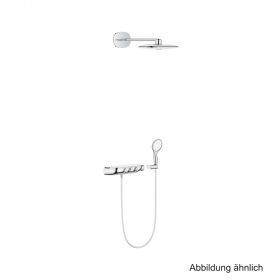 GROHE Rainshower Smart Control 360 Duo Duschsystem mit THM chrom/moon white