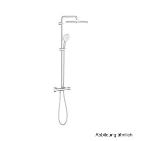 GROHE Tempesta 250 Cube Duschsystem Brause-THM KB T. 250 Cube chrom, 26689001