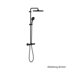 GROHE Tempesta 250 Cube Duschsystem Br.-THM KB 250 Cube matt black, 266892431