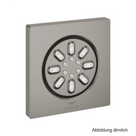 GROHE Rainshower Aqua Seitenbrause eckige Form hard graphite geb., 26802AL0