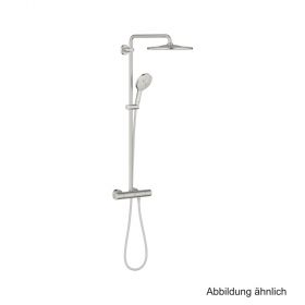 GROHE Rainshower SmartActive 310 Duschsystem mit THM supersteel, 26836DC0