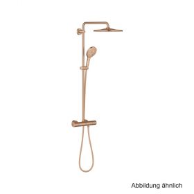 GROHE Rainshower SmartActive 310 Duschsystem mit THM warm sunset gebürstet