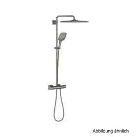 GROHE Rainshower SmartActive 310 Cube Duschsystem m. THM hard graphite geb.