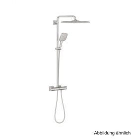 GROHE Rainshower SmartActive 310 Cube Duschsystem m. THM supersteel, 26837DC0