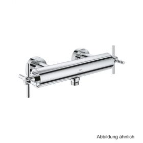 GROHE Atrio 2-Griff-Brausebatt. Wandmontage Kreuz-Griff chrom, 26895000