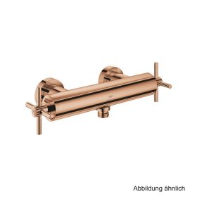 GROHE Atrio 2-Griff-Brausebatt. Wandmontage Kreuz-Griff warm sunset, 26895DA0