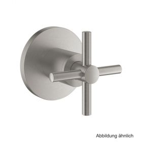 GROHE Atrio UP-Ventil-Oberbau Kreuz-Griff supersteel, 29396DC0