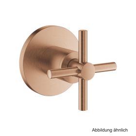 GROHE Atrio UP-Ventil-Oberbau Kreuz-Griff warm sunset gebürstet, 29396DL0