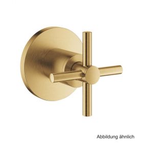 GROHE Atrio UP-Ventil-Oberbau Kreuz-Griff cool sunrise gebürstet, 29396GN0