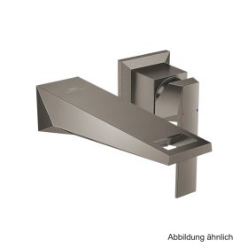 GROHE Allure Brilliant 2-L-WT-Wandbatt. FMS Ausl. 161mm hard graphite  geb.