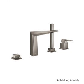 GROHE Allure Brilliant 4-Loch-EH-Wannenkombinat. hard graphite geb., 29405AL0