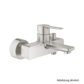 GROHE Lineare EH-Wannenbatterie Wandmontage supersteel, 33849DC1