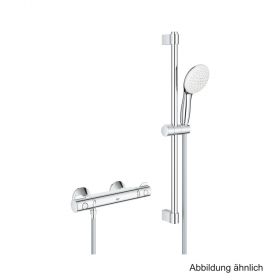 GROHE Grohtherm 800 THM-Brausebatt. mit Brausegarnitur 600mm chrom, 34565002