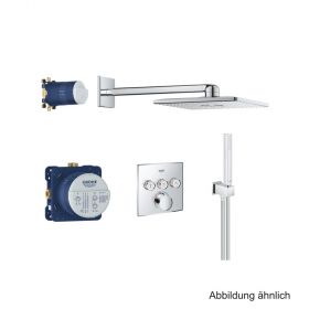 GROHE UP-Duschsystem SmartControl Mischer eckig 3 ASV chrom, 34712000