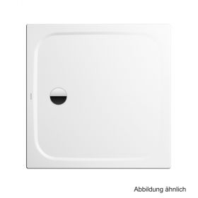 Kaldewei Duschwanne Stahl Cayonoplan 100x100x1,8 SEC, m. WT EF, weiss matt 