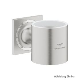 GROHE Allure Halter für Glas oder Seifenspender supersteel, 40278DC1