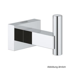 GROHE Essentials Cube Bademantelhaken Metall chrom, 40511001