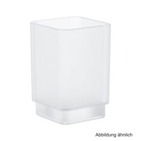 GROHE Selection Cube Kristallglas für Halter davinci satin weiß, 40783000