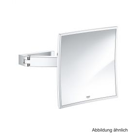 GROHE Selection Cube Kosmetikspiegel Wandmontage chrom, 40808000